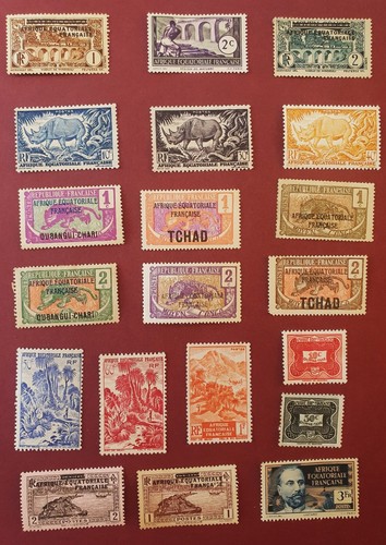 Aef timbres non obliteres - 20,