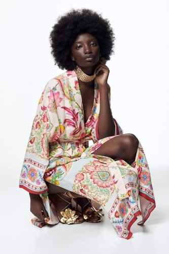 Nwt zara floral - nwt, satin