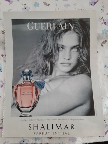 Publicité parfum shalimar - publicité,