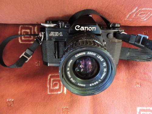 Canon ae1 noir - ae1, reflex