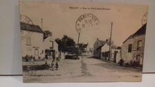 BELLOY  (95)   rue la croix-saint-georges.1915 (animée ,enfants....)(S15-21)