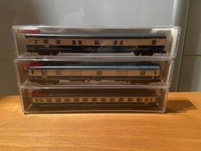 FLEISCHMANN WAGONS VOYAGEURS, DB X3,  -ÉCHELLE 1/160 IDEM MINITRIX,ROCO