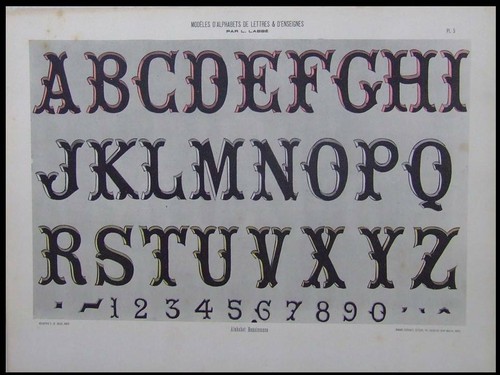 Alphabet renaissance 1903 - alphabet,
