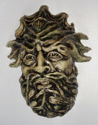 Sculpture tête terre - sculpture,