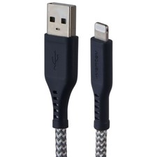 Ventev 6-Foot Tressé Haute Vitesse Usb-A À 8-Pin Câble - Gris