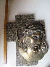 tête christ sur croix ancien