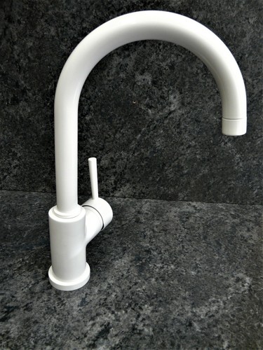Robinet cuisine blanc - blanc, (ral