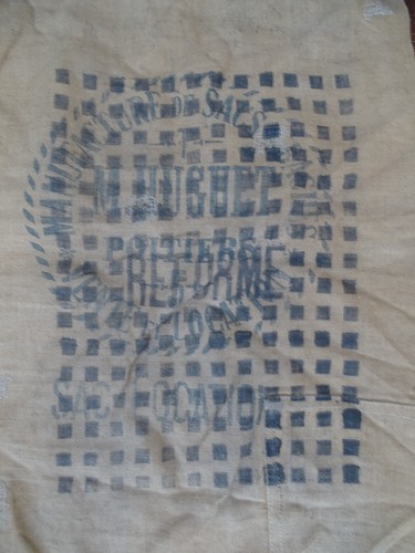 Ancien sac toile jute - de,