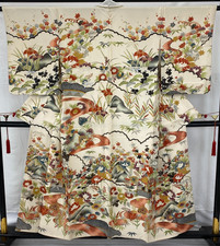 Kimono japonais vintage soie