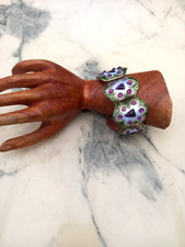 BRACELET ARTICULE CUIVRE EMAUX