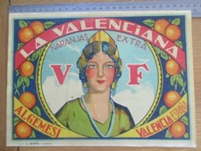 ORIGINAL ETIQUETTE CAISSE D'