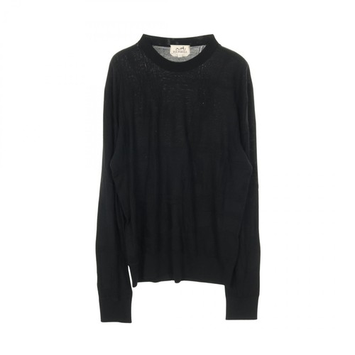 Pull tricoté hermes - pull,