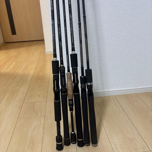 Bass rod set including - of,