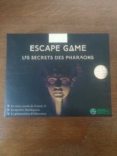 Jeu société escape game - jeu,