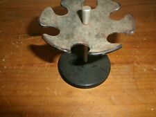 Ancien TOURNIQUET porte-tampons en métal