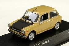 Autobianchi A112 Abarth Bj. 1972-1977, Beige, Minichamps-Modell Im M.1 : 43, Ovp