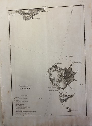 Carte marine ancienne - ancienne,