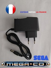ALIMENTATION TRANSFO CONSOLE- SEGA MEGA CD 1 ET 2 - ADAPTATEUR SECTEUR - NEUF