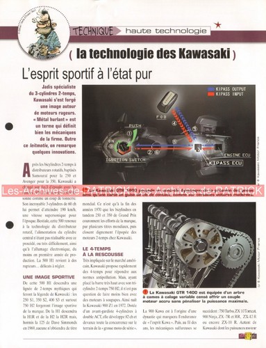 Technique kawasaki gtr 1000 - gtr,