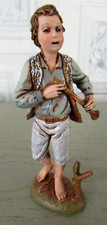 Santon PVC Joueur de flûte LANDI Italy Hauteur 11,5 cm Très bon état