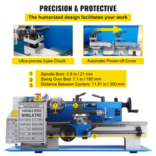 Mini Tour Métal De Précision