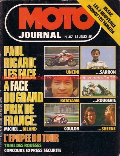 Moto journal 317 test - moto,