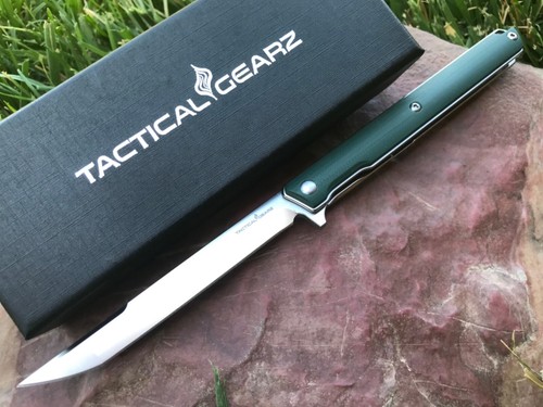 G10 edc folding knife ball - g10,