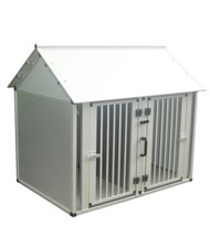 Cage double en aluminium pour