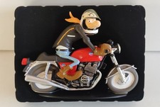 Figurine moto en résine Joe