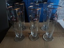 Lot de 6 jolis verres à