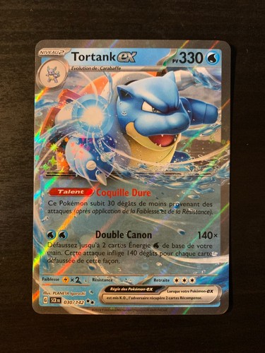Carte pokémon tortank - carte, ex