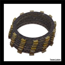 8 Disques Garnis Embrayage pour YAMAHA RD 250 LC RDLC + 350 RDLC - NEUF - FRANCE