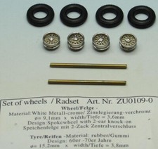 Ensemble de roues 109 4x Jante