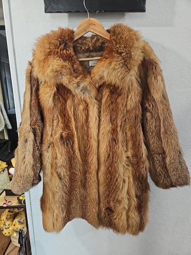 Manteau fourrure renard - manteau,