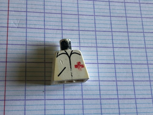Lego torso straight - , dr