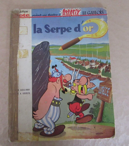 Uderzo asterix serpe or - la, d'or