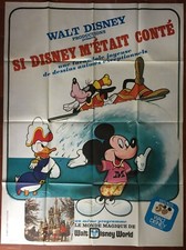 Affiche SI DISNEY M'ETAIT CONTE Walt Disney's 50th anniversary show SURF 120x160