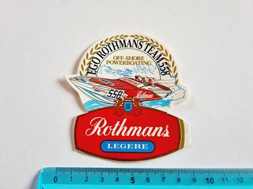 Autocollant rothmans legere - rothmans,