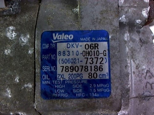 Compresseur clim citroen 1 - clim, c1