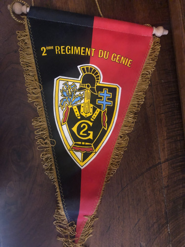 Grand fanion 2eme regiment - fanion, du