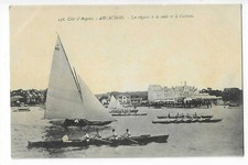 33  ARCACHON  LES REGATES A LA VOILE ET A L AVIRON