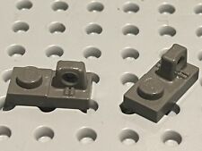 2 x LEGO OldDkGray Dark Gray Hinge Plate ref 30383 /Set 7131 4486 7126 4512 7143