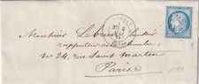 🦬 Lettre Classique Mai 1874