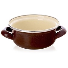 Marmite Émaillée BROWN 14cm 600ml Cuisine Classique