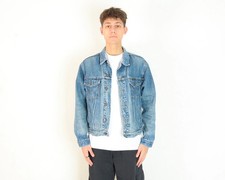 Veste En Jean Trucker Vintage