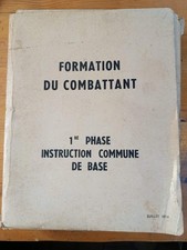 Manuel militaire ORIGINAL 1954 – Formation du combattant pour les Vietnamien