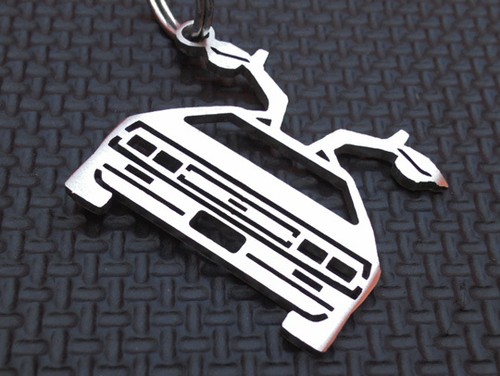 Delorean porte clés back - porte-clés, to