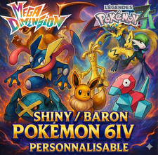 Pokémons Shiny / Baron 6iv et
