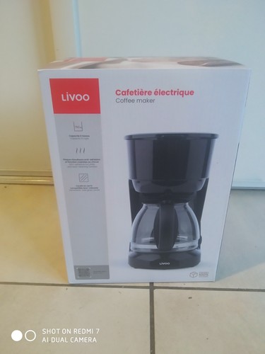 Cafetière électrique noir - cafetière,
