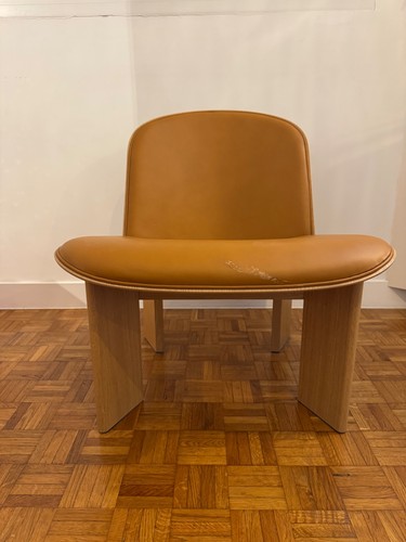 Chaise lounge chisel cuir - lounge,